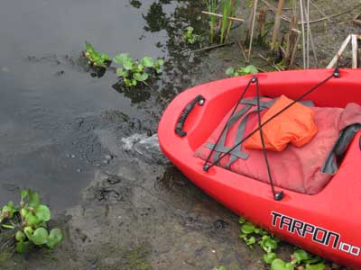 Leaking Kayak
