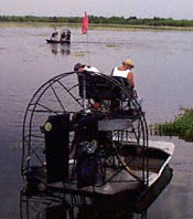 Two Airboats