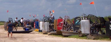 Airboats on the Sarno Road.